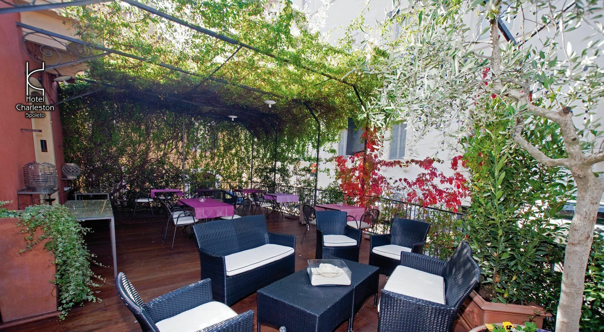 Hotel Charleston Spolète Extérieur photo